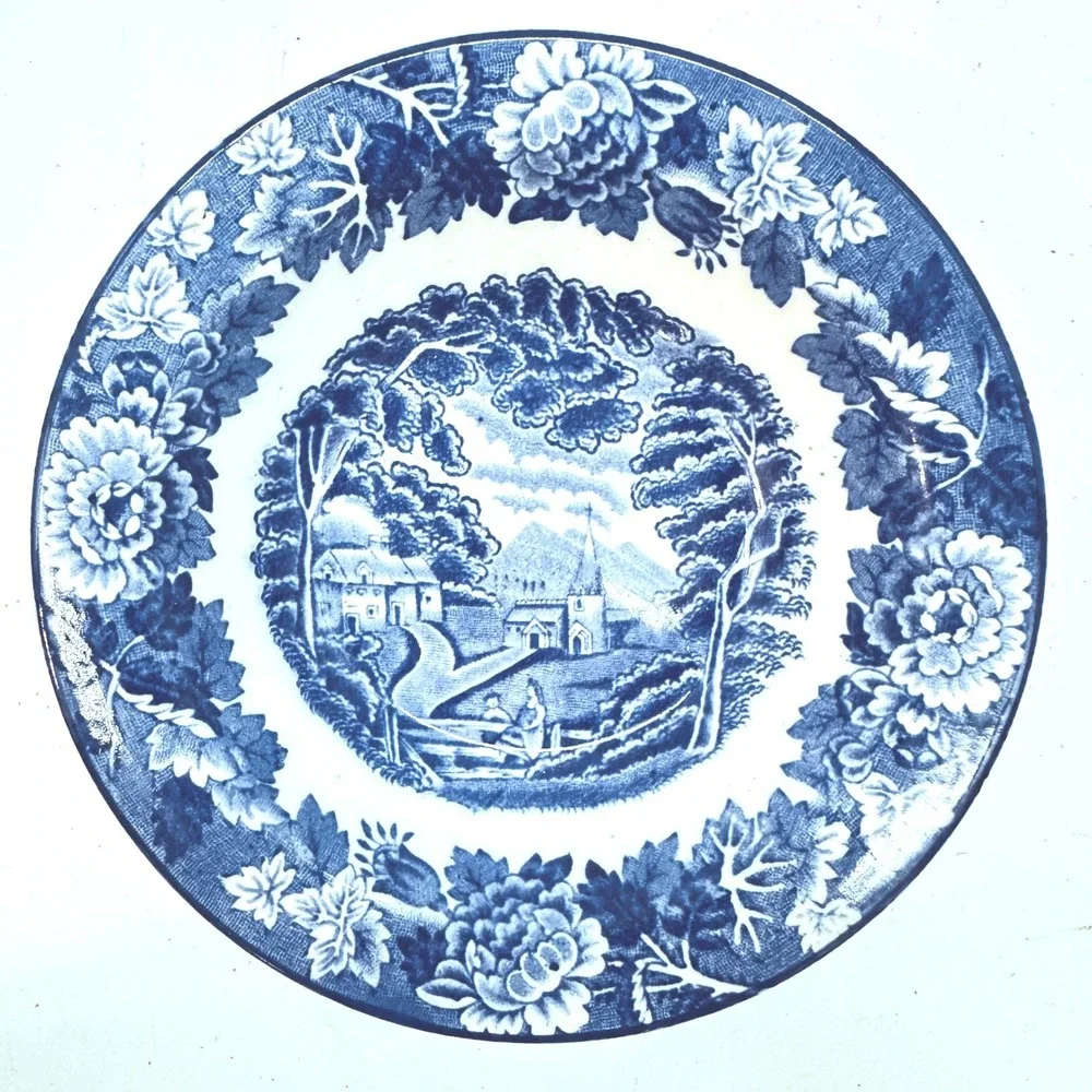 Wood & Sons English Scenery Blue White 5.25